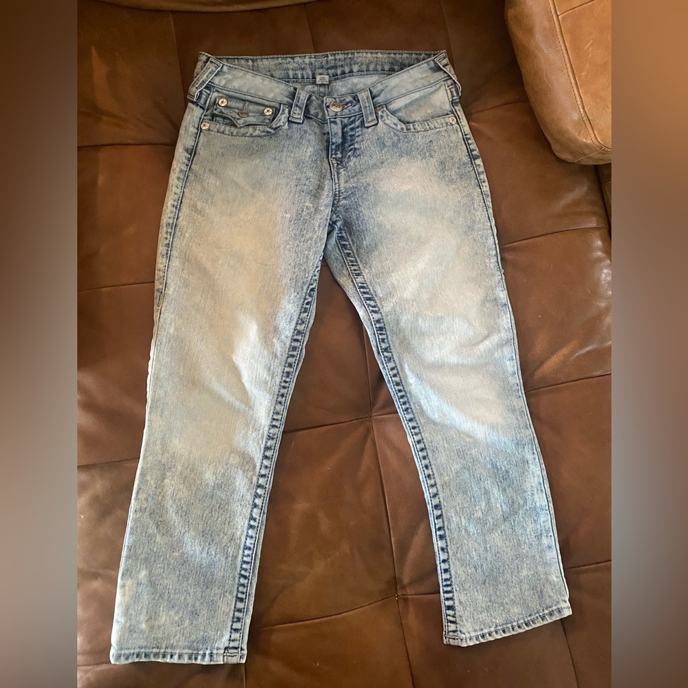 True religion jeans vintage capris *rare*